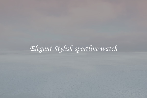 Elegant Stylish sportline watch