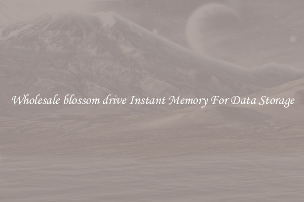 Wholesale blossom drive Instant Memory For Data Storage